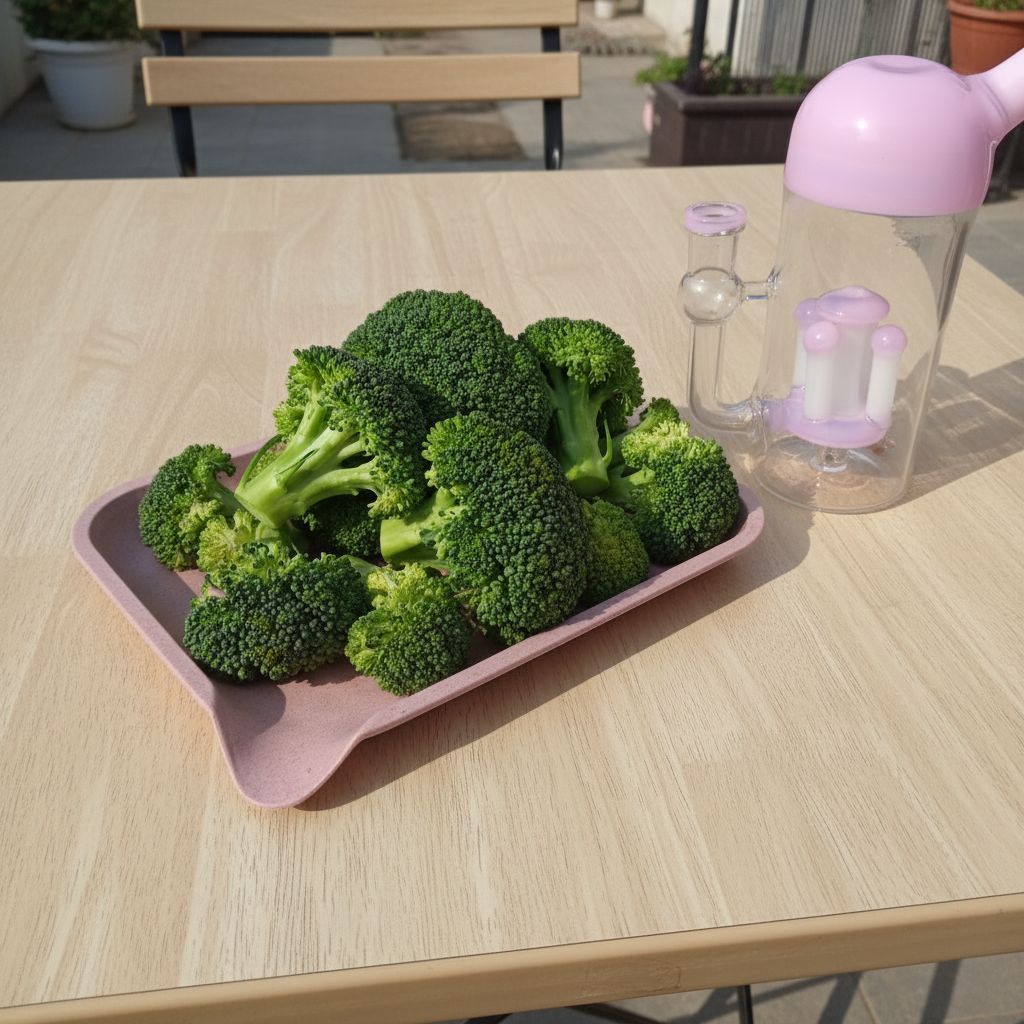eco rolling tray in use with broccoli looks like weed nuggets in india online 