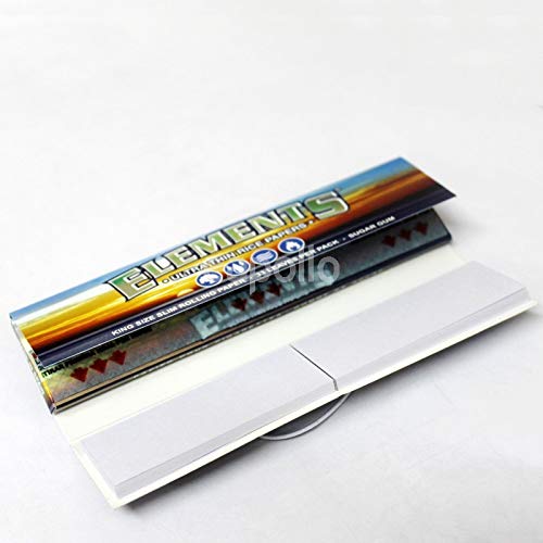 Pack of Elements rolling paper with a white tray on a white background, instant delivery india