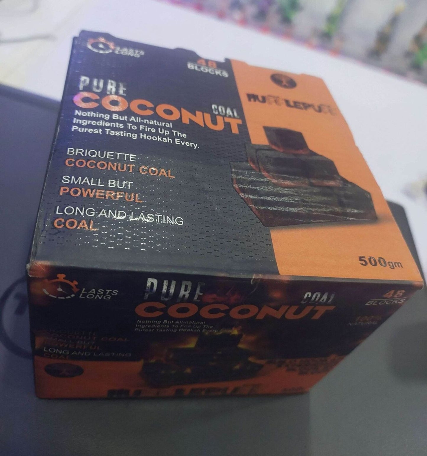 Huffnpuff Coconut - Rich Coal 500 gm Premium New Indian's