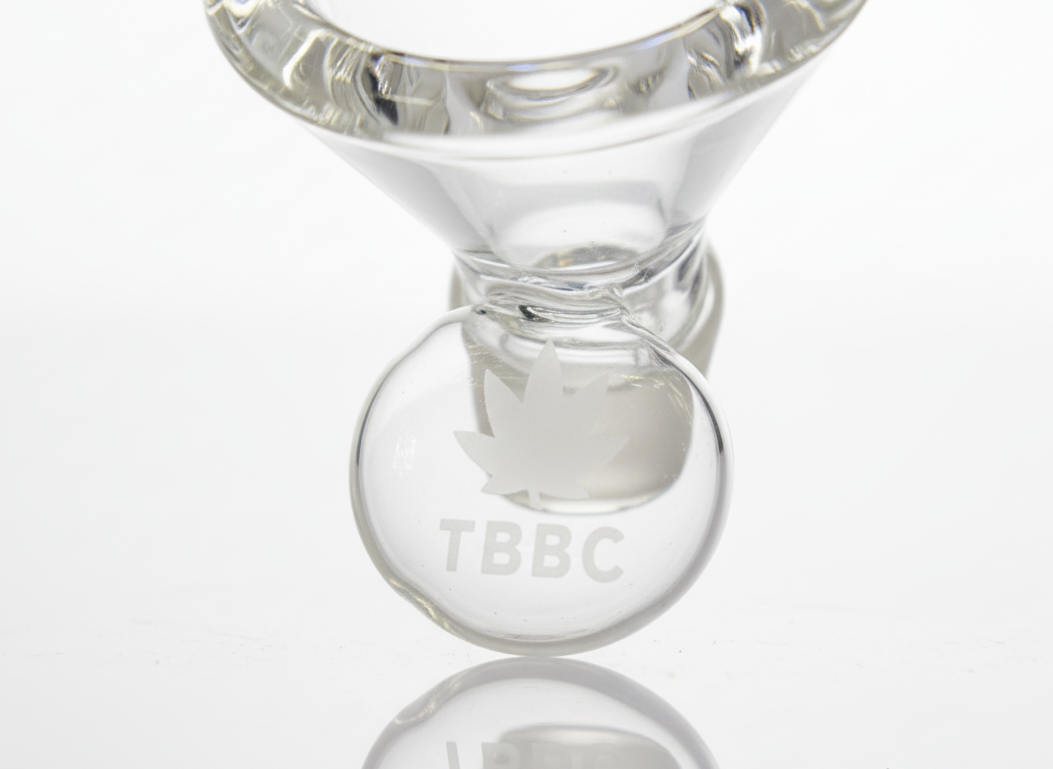 14mm glass bowl shooter pack of 2 front view TBBC