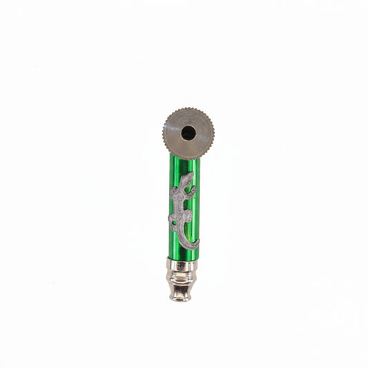 Green metal tool with a circular blade on a white background.
Green metal tool with a circular blade on a white background, smoking metal pipes for alone sesh one hitters, instant delivery for weed smoking pipes  stoners 420 accessories