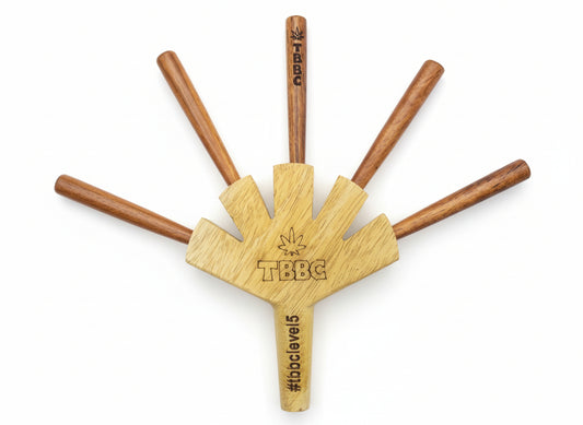 Level 5 joint holder holding 5 joints simultaneously - party smoking accessory for stoners 