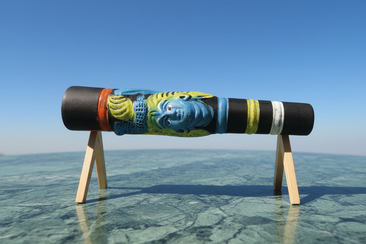 Black Shiva Clay Chillum - 7 inches – THEBOOMBOXCLUB