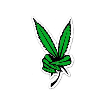 Weed Peace Sticker