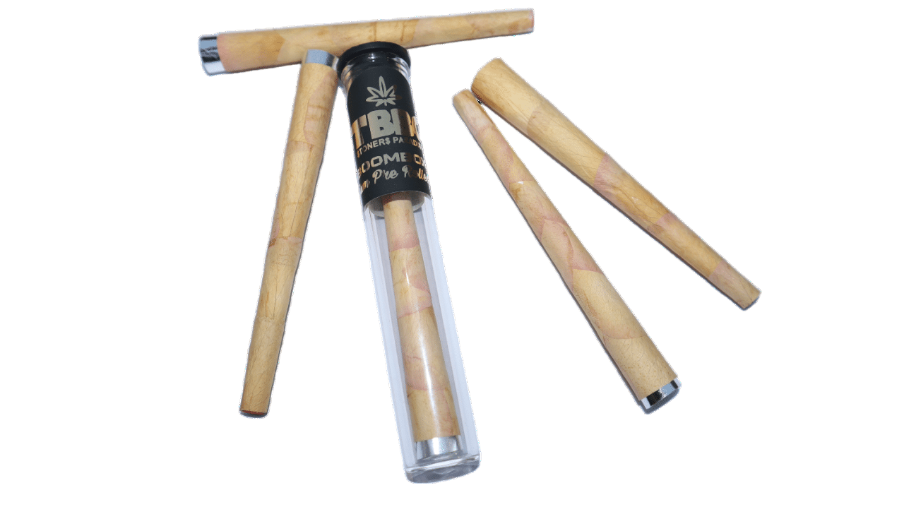 Herbal Pre-rolled Rose Blunt wrap,
Glass Tube Storage with Silicon Cap,
Enhance every toke you take Homie order now at theboomboxclub