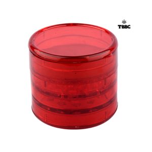Acrylic Blood Red Grinder - 4 Part
