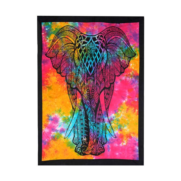 Elephant Multicolor Tapestry - 42X29