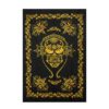 Golden Skull Tapestry - 42X29