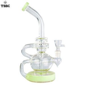 10 inches Recycler Glass Bong
