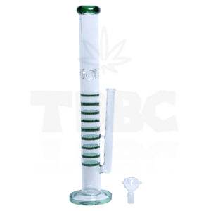 Green Multi Honey Comb 20 inches Heavy Glass Bong