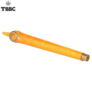 Yellow Resin Dokha Pipe - 5 inch
