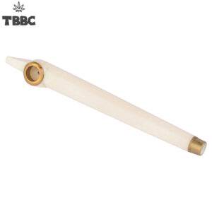 Resin White Dokha Pipe – 5 inches