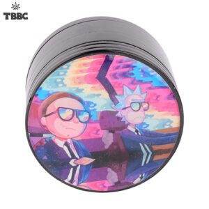 Rick and Morty Four Part Metal Grinder - 63 mm